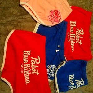 Pabst Blue Ribbon Booty Shorts